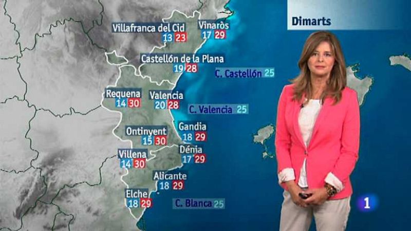 El tiempo en la Comunidad Valenciana - 23/09/13 - Ver ahora