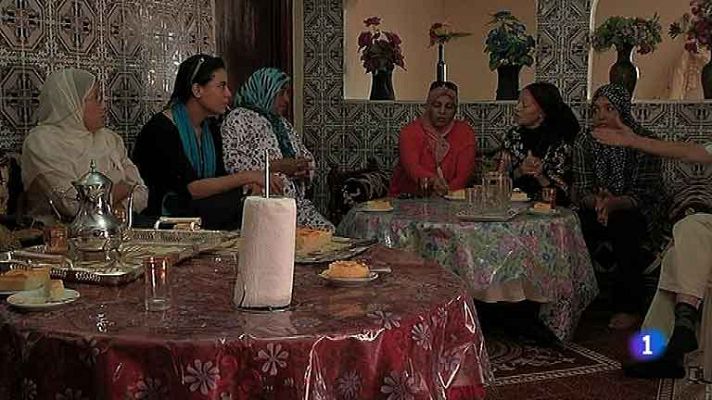 Telediario 1 - Petición de agricultoras marroquíes