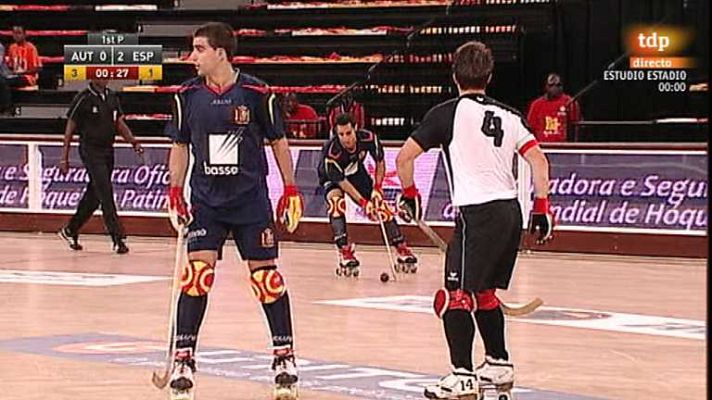 Hockey sobre patines - Camp. Mundo.1ª fase. Austria-España