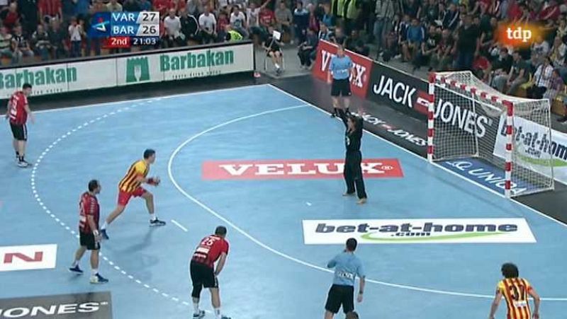 Balonmano - Liga de Campeones. 1ª jornada - HC Vardar Pro Skopje - FC Barcelona - ver ahora