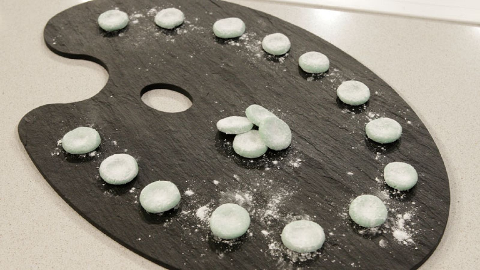 Pastillas de menta dulces