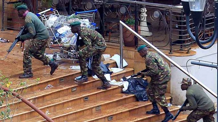 Siguen los tiroteos en Nairobi