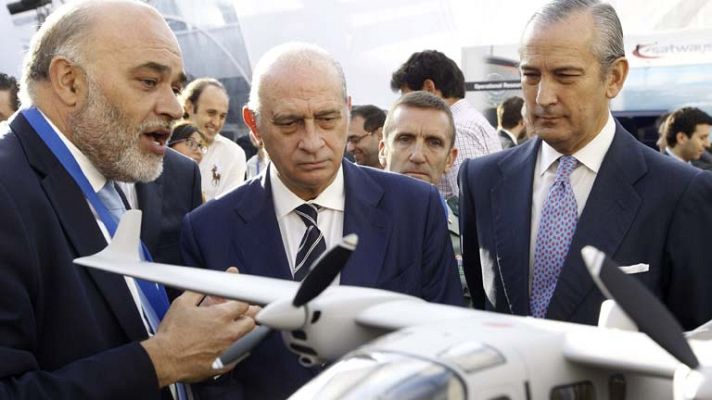 Telediario 1 - Programa Perseus e inmigración