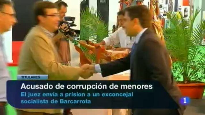 Noticias de Extremadura - Extremadura en 2' - 25/09/13