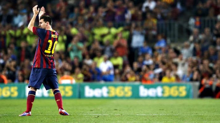 Telediario 1 - Martino sabe que a Messi no le gustan las sustituciones