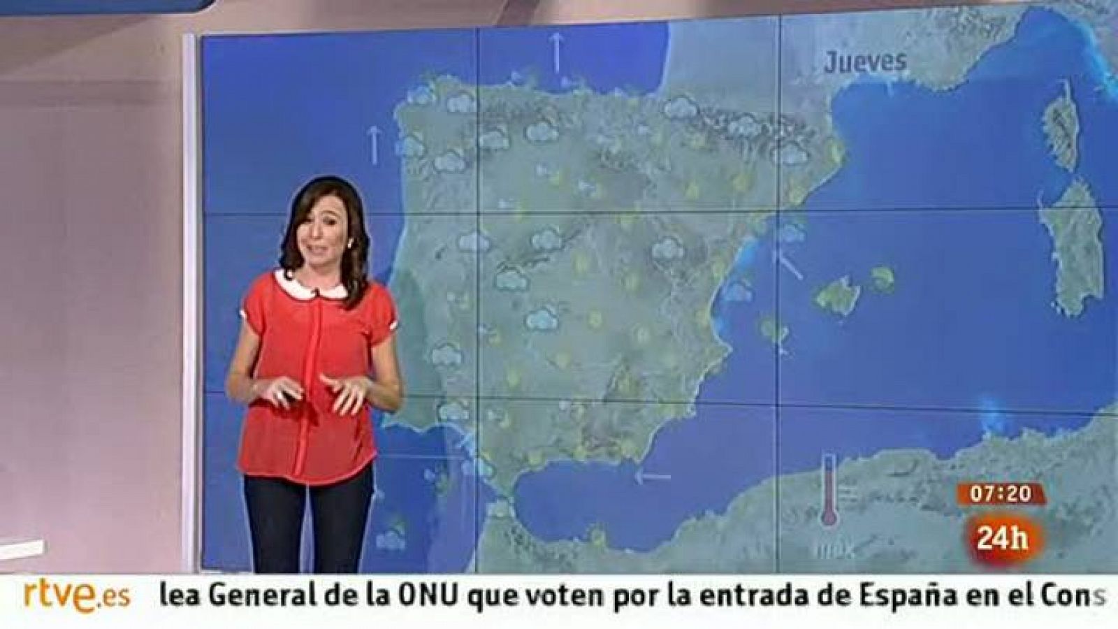 LLuvia, vientos y bajada de temperaturas - El tiempo | Ver