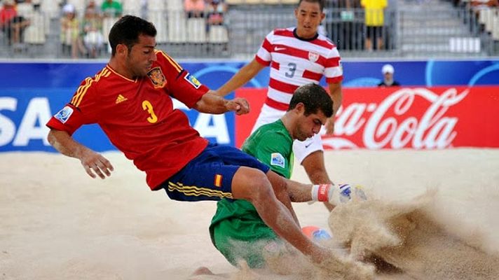 España y Brasil jugarán la final anticipada en el Mundial de Fútbol Playa