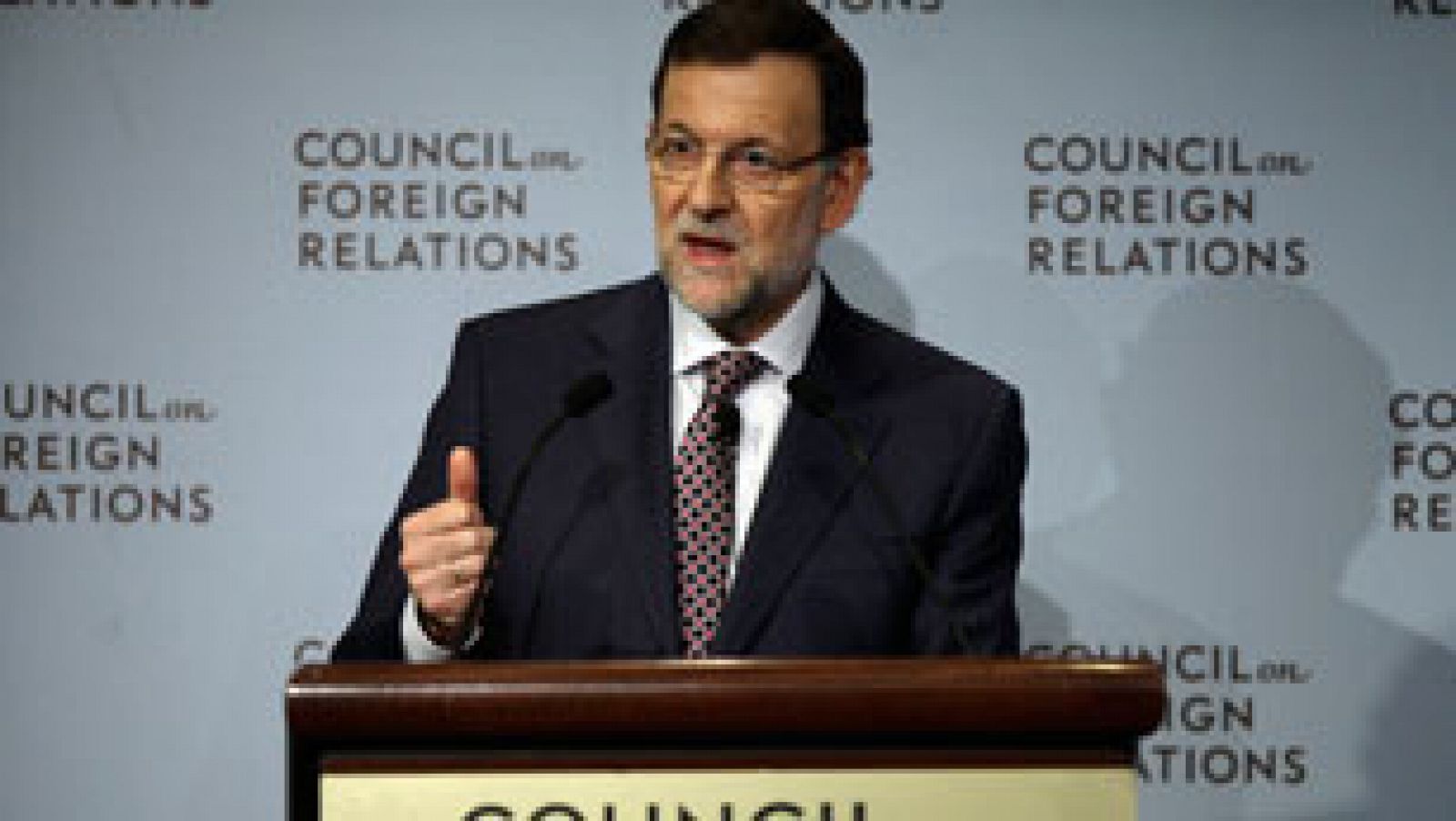 Telediario 1: Rajoy Foro política Internacional | RTVE Play