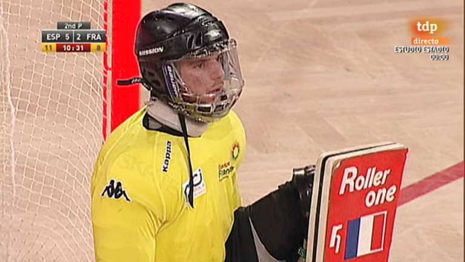 Hockey patines - Campeonato del Mundo. 1/4 final. España - Francia