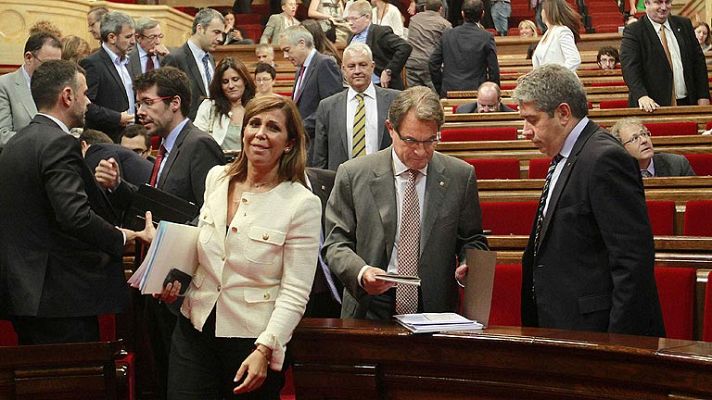 Debate político en Cataluña