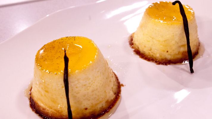 RTVE Cocina - Flan de chocolate blanco