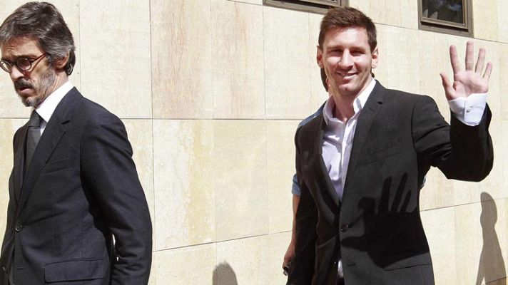 Messi se ofrece a colaborar con la justicia