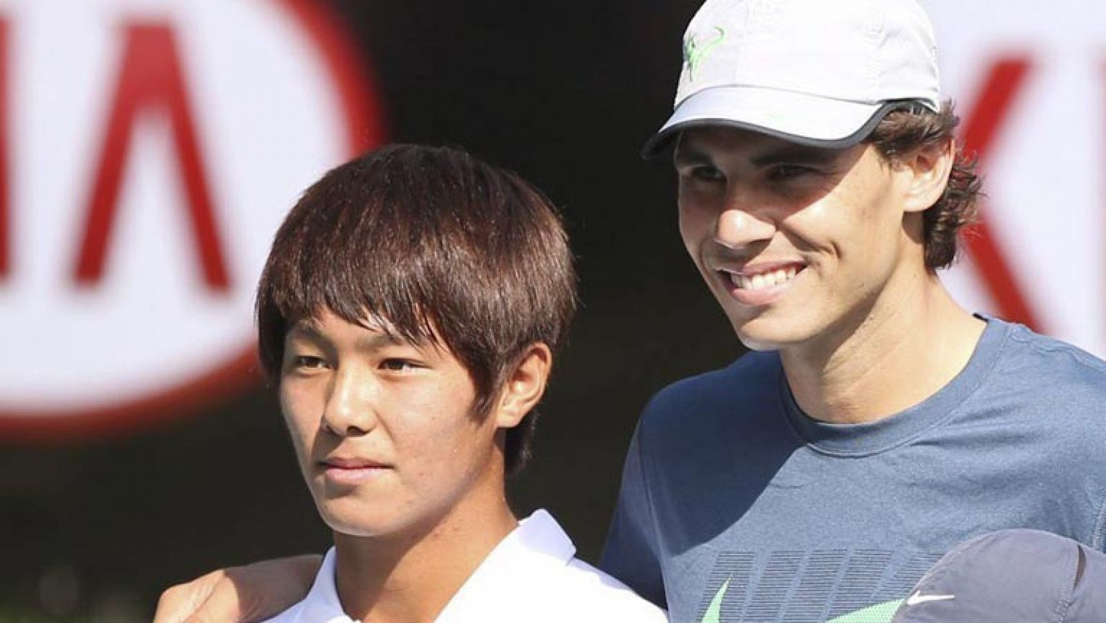 Telediario 1: Rafa Nadal apoya a la gran promesa del tenis coreano | RTVE Play