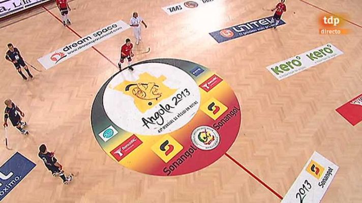 Hockey sobre patines - Camp. Mundo. 1ª semif. España-Chile