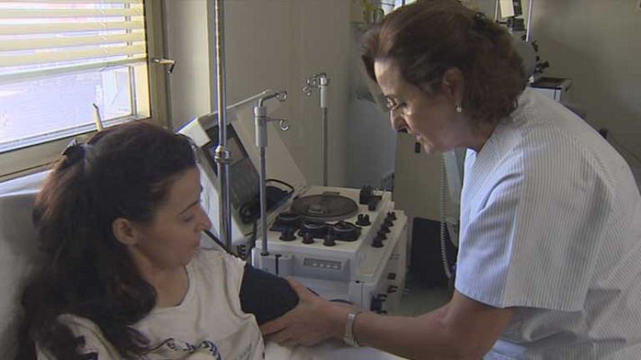 Telediario 1 - Donante de Médula Ósea