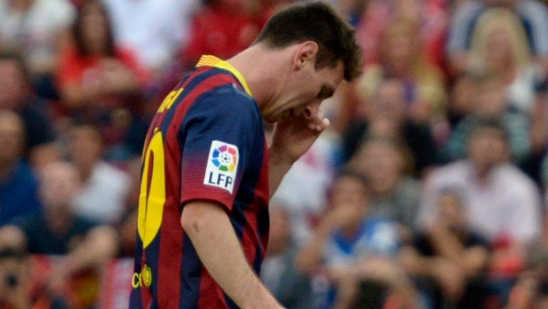 Messi, dos o tres semanas en el dique seco 