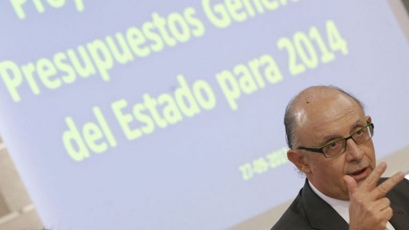 Montoro presenta los presupuestos 2014 en el Congreso