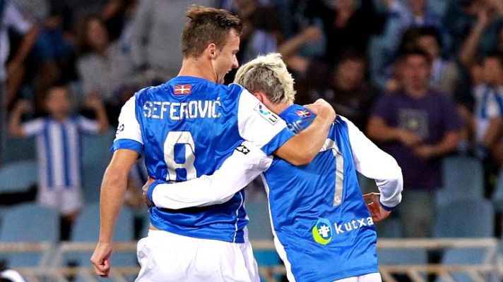 Telediario 1 - La Real viaja a Leverkusen con toda la artillería disponible