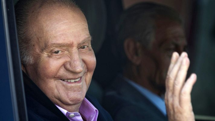 Telediario 1 - El rey recibe el alta médica