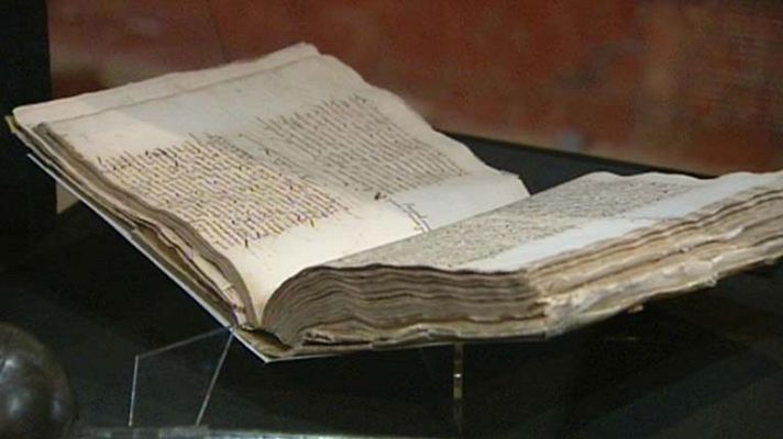 Telediario 1 - Exposición en Casa Amércia