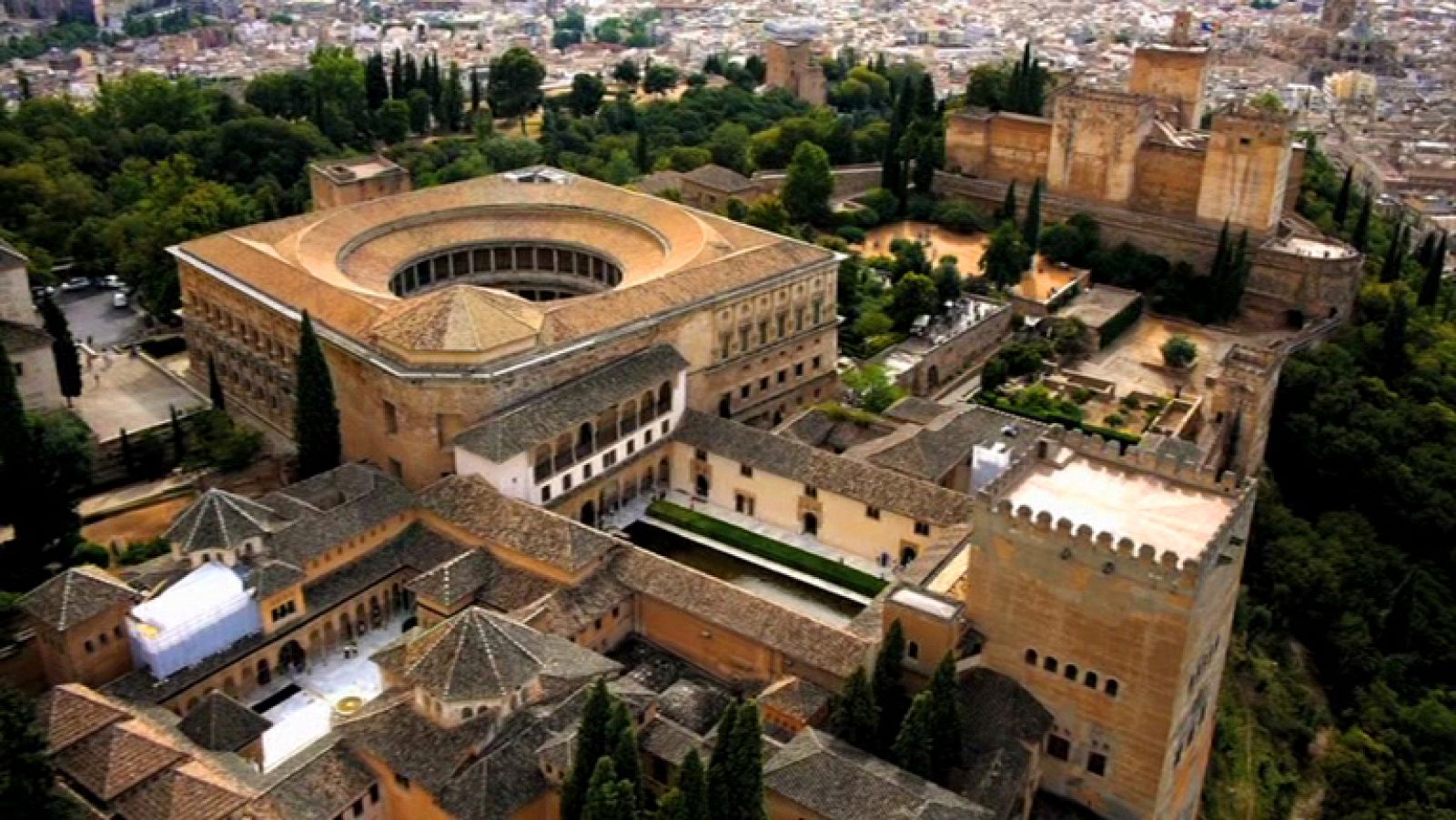 España a ras de cielo - La Alhambra de Granada