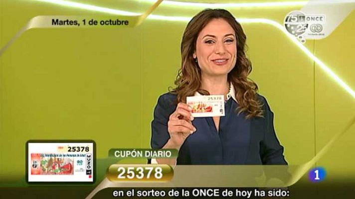 Sorteos ONCE - Sorteo ONCE - 01/10/13