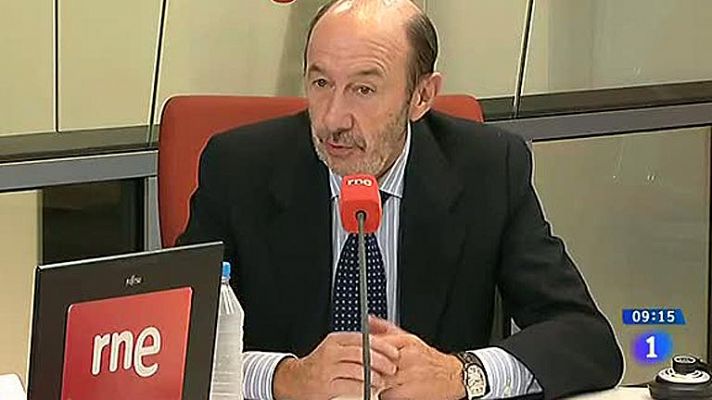 Informativo 24h - Rubalcaba valora el dato del paro