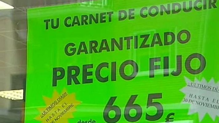 Telediario 1 - Cursos más baratos para hombres