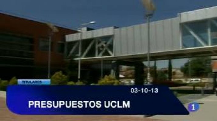 Noticias de Castilla-La Mancha - Castilla-La Mancha en 2'. 03/10/13