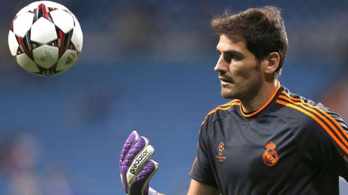 Telediario 1 - El Bernabéu vuelve a aclamar a Casillas