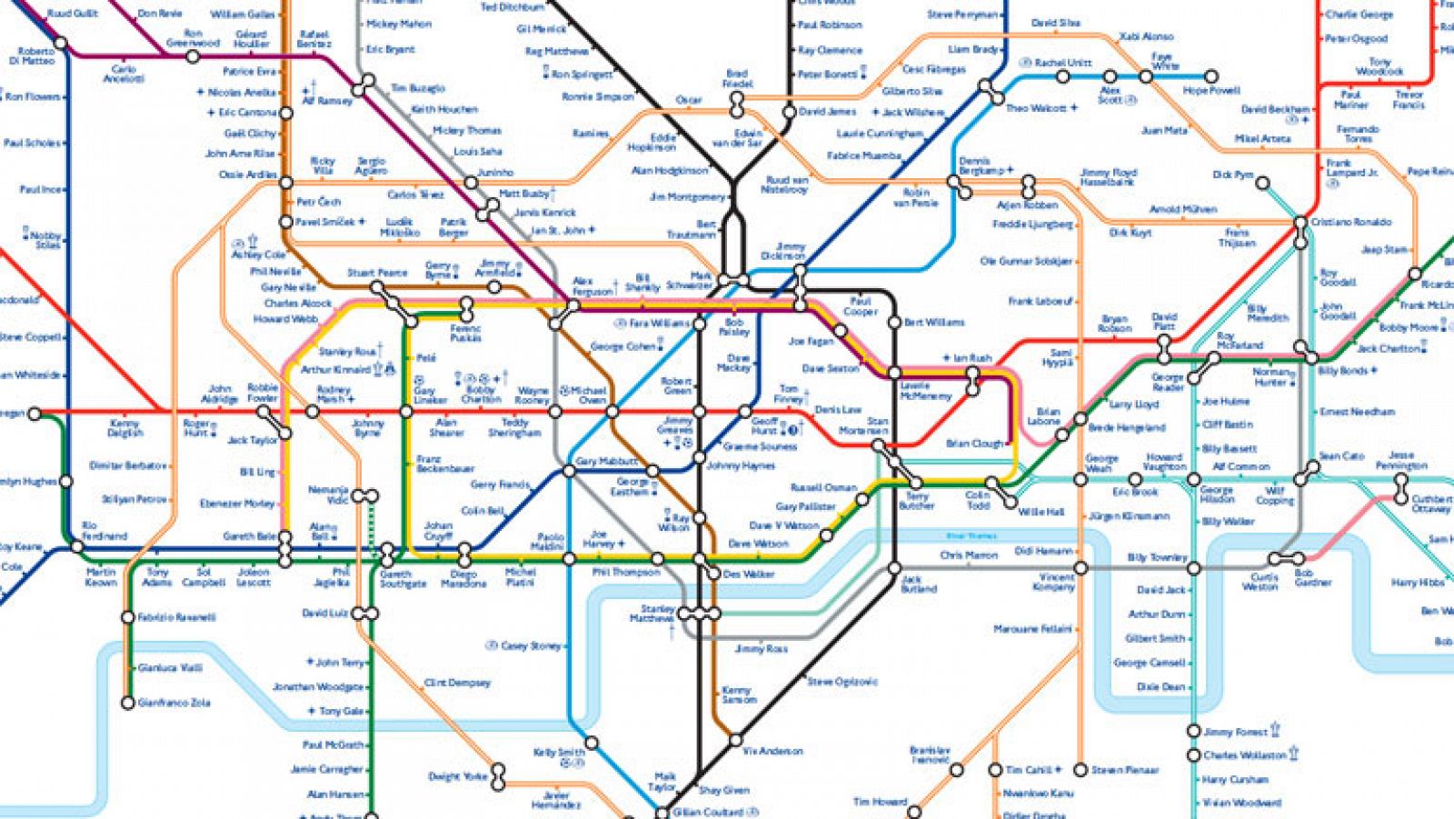 Telediario 1: El metro de Londres respira fútbol | RTVE Play