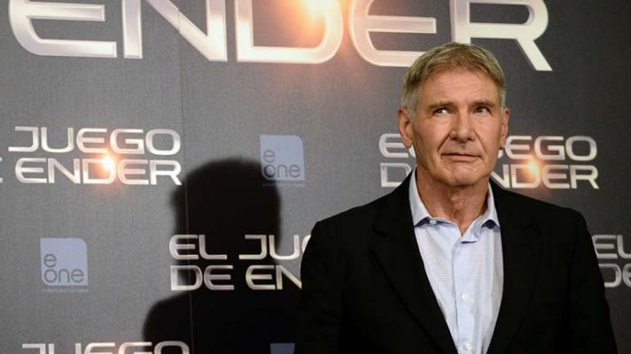 Harrison Ford, de visita en Madrid