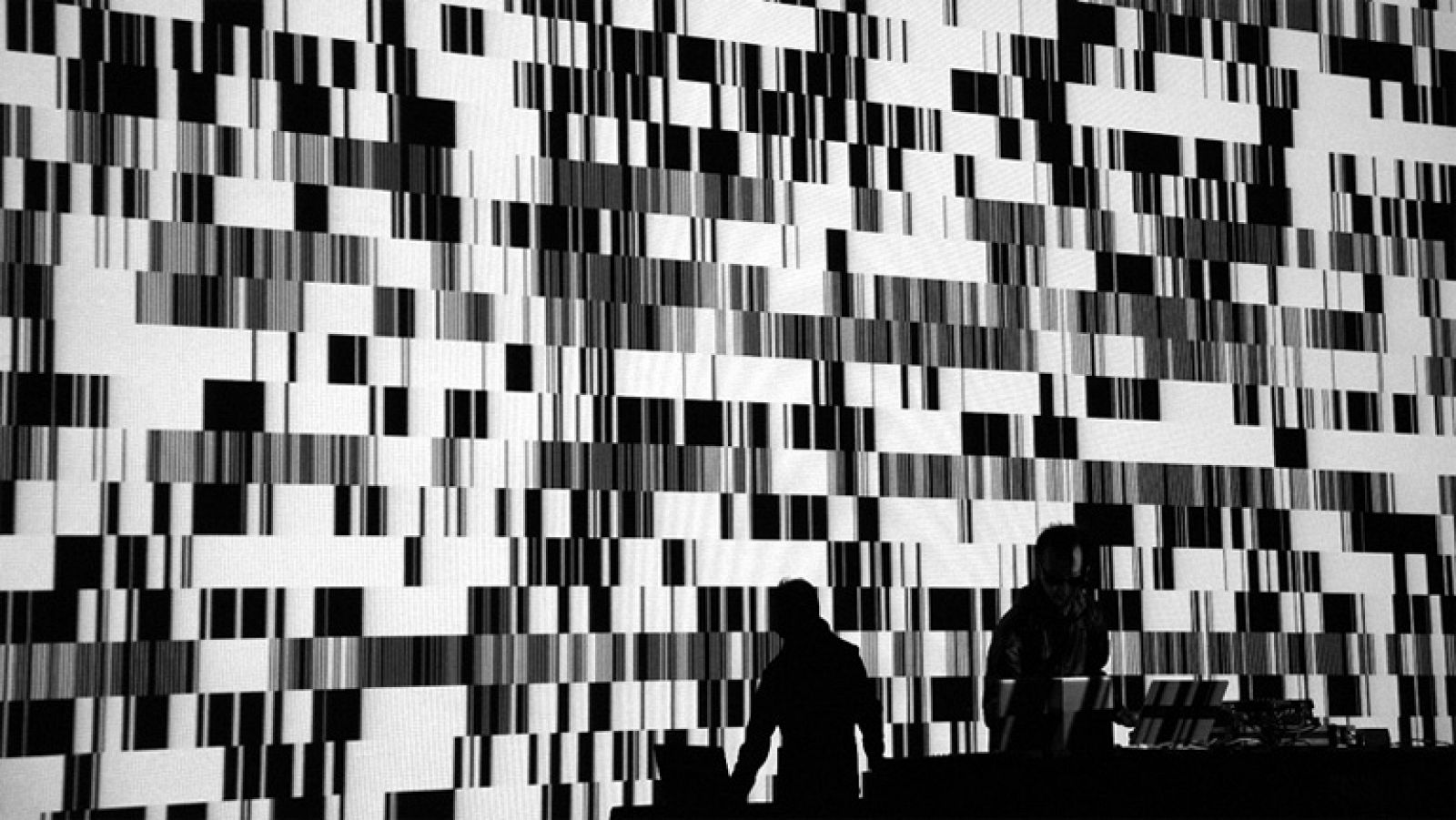 Ryoji Ikeda en el concierto audiovisual 'Test pattern'