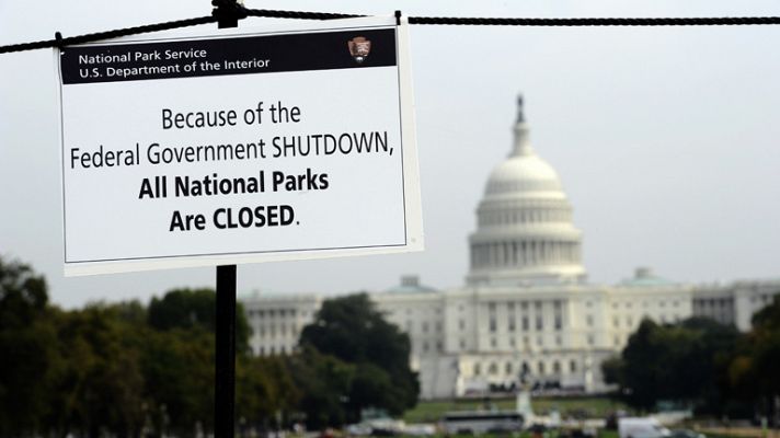 Telediario 1 - Obama advierte del peligro que supondría para la economía mundial que EE.UU. suspenda pagos