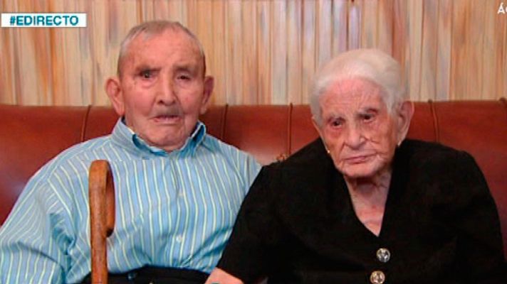 España Directo - España Directo- El matrimonio más longevo de España