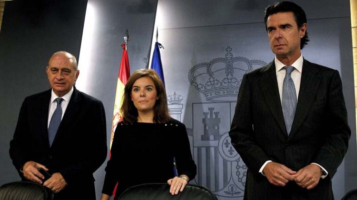 Telediario 1 - Declariones José Manuel Soria