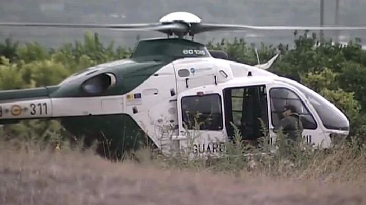 Telediario 1 - La Guardia Civil comprueba que no hay actividad en el almacén Castor por petición de la Fiscalía