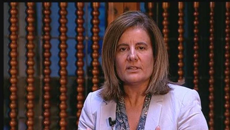 Fátima Bañez asegura que las pensiones no bajarán nunca