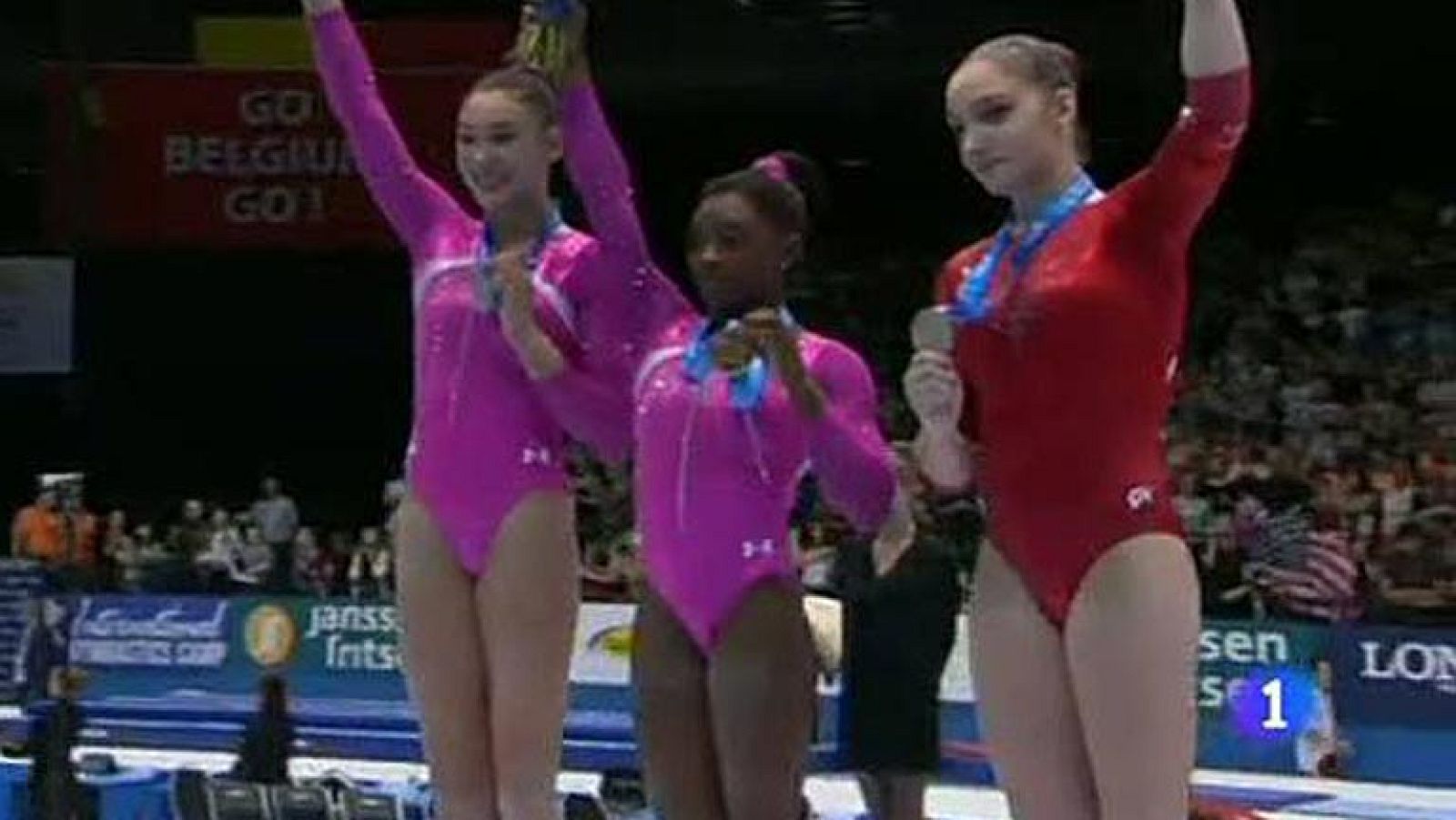Simone Biles, campeona del Mundo de Gimnasia con solo 16 años