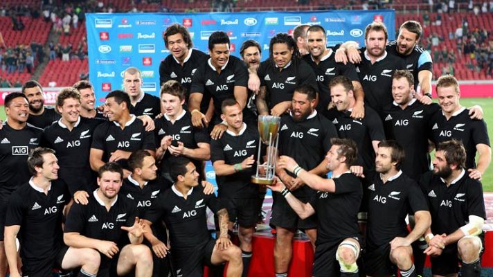 Nueva Zelanda vence a Sudáfrica y retiene el Rugby Championship