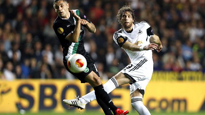Telediario 1 - Michu, de Swansea a la selección