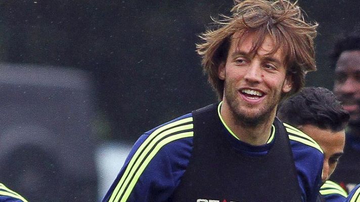 Telediario 1 - Michu: "La selección es una oportunidad única, un sueño"