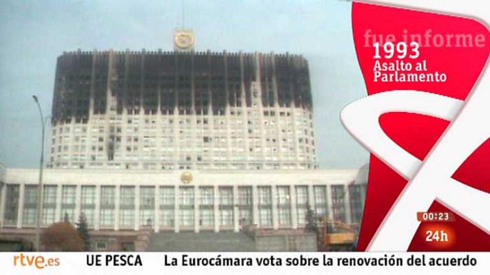 Informe Semanal - Asalto al Parlamento ruso (1993)