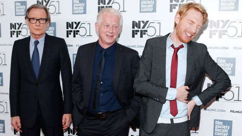 Richard Curtis, promociona su nueva película  "Una cuestión de tiempo", en Madrid