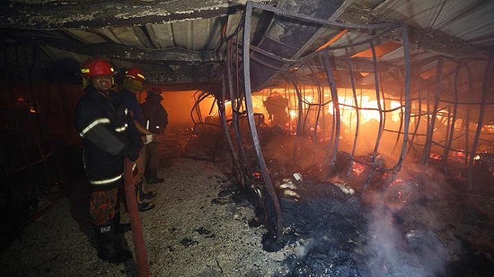 Incendio en Bangladesh 