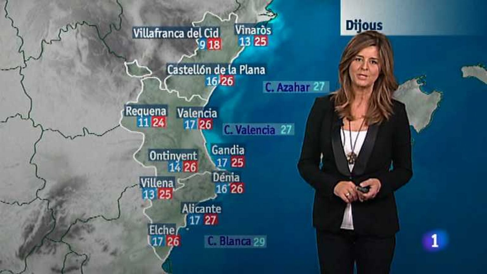 El tiempo en la Comunidad Valenciana - 09/10/13 - Ver ahora