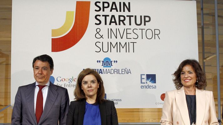 Telediario 1 - Inaguración "Spain startup"