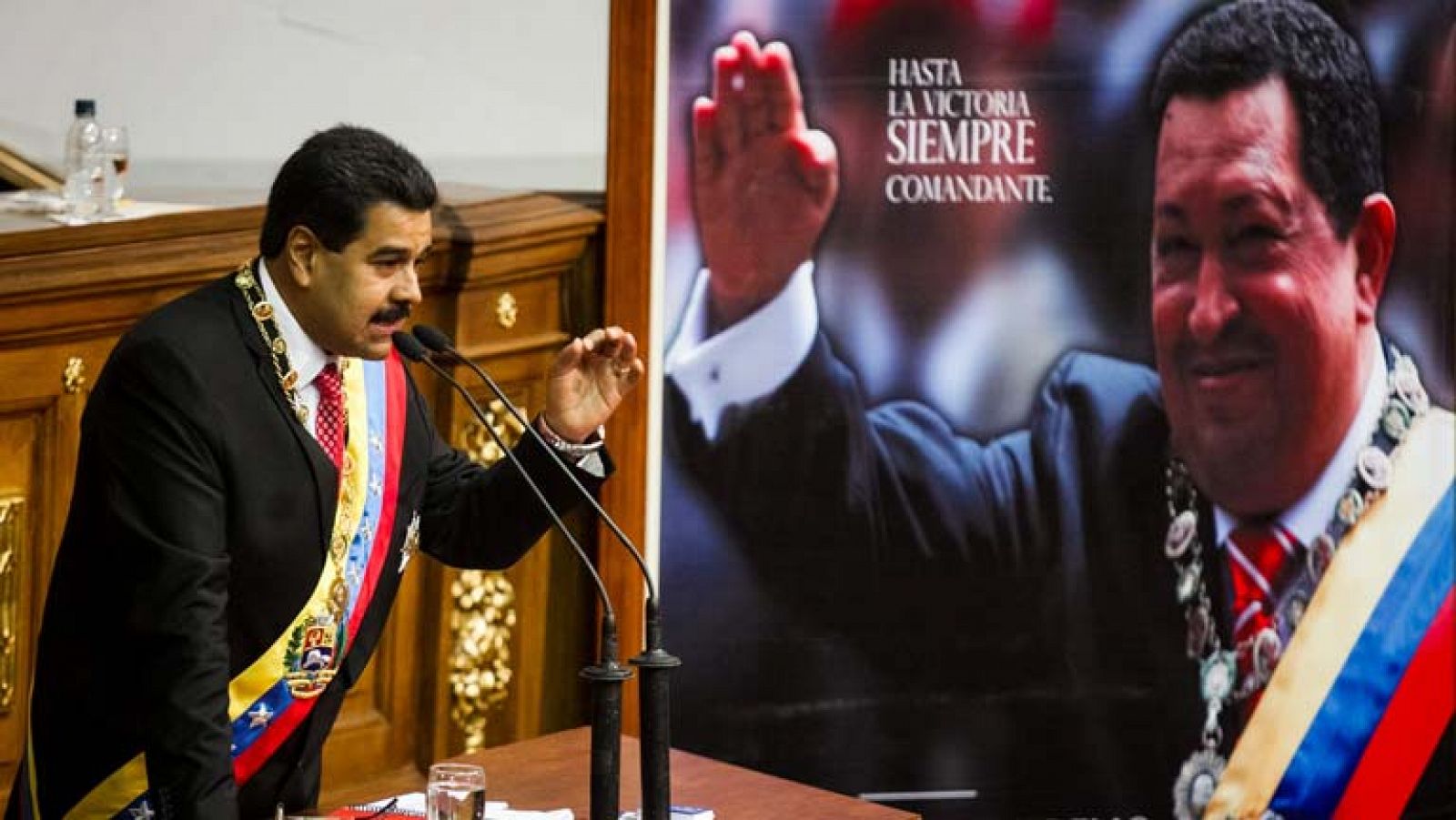 Telediario 1: Petición Maduro al parlamento | RTVE Play