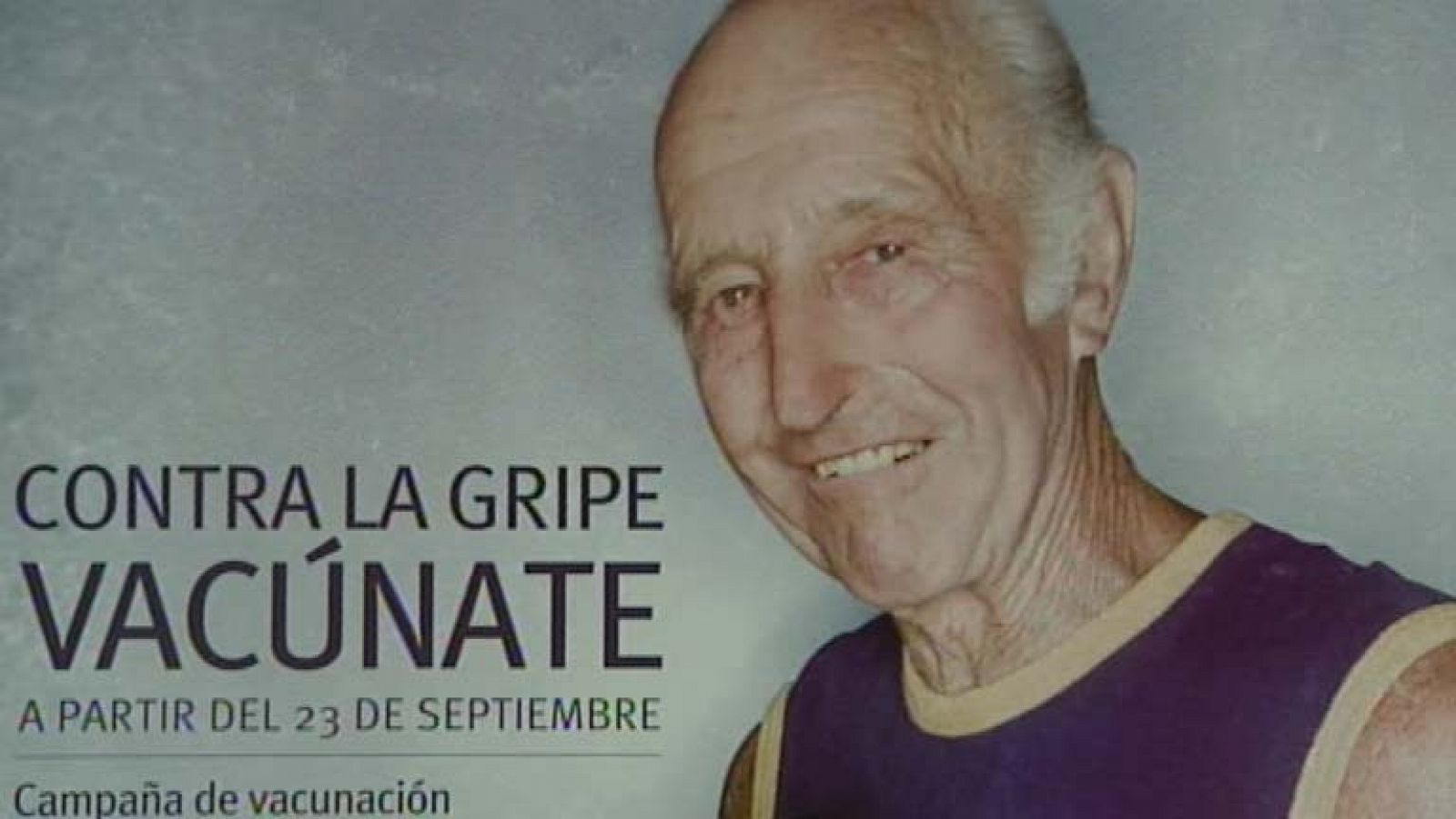 59 de cada 100 personas mayores de 65 años se vacunaron contra la gripe, en 2012