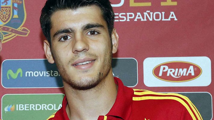 Telediario 1 - Morata: "Estoy trabajando bien"